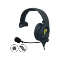 Photo of Pliant Technologies PHS-SB110-TA6F SmartBoom Single-Ear Cardioid Headset for CrewCom C12 Radio Packs - 6-Pin Mini XLR-F