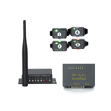 PTZCam TALLY4-BMD 4-Camera Wireless Tally Light System for use with Blackmagic Design ATEM Switchers