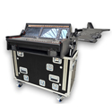 Photo of ProX XZF-YDM71ULMA Hydraulic Flip-Ready Console Easy Retracting/Lifting 1RU Flight Case with Wheels for Yamaha DM7