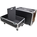 Photo of ProX XS-2X281716MK2 Universal Flight Case for Two Subwoofer Speakers with Center Divider - Fits EV - JBL - RCF