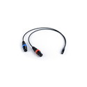 Photo of Remote Audio CA2T3FT5F18 2x TA3F to TA5F Balanced Stereo Breakout Cable - 18 Inch