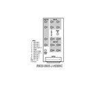 Cobalt RM20-9905-J-HDBNC 20-Slot Frame Rear I/O Module for 9905-MPx - (4) 3G/HD/SD/SD-SDI In/(6) 3G/HD/SD/SD-SDI Out