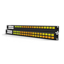 Ross RCP-QE18 1RU Ethernet Enabled 18 LCD + 8 Fixed Buttons Control Panel for OB Vans or Production Houses