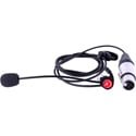 Riedel RUN-E1L Ultra-Light In Ear Monaural Intercom Headset w/XLR4F Connector for Bolero - 47 Inch Cable - Left Ear