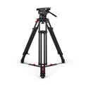 Photo of Sachtler 6026 Tripod System with Cine 50 Fluid Head/Front Pan Bar HD/Tripod Cine 150 Long/Ground Spreader Cine