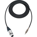 Photo of Sescom SC15XJM Audio Cable Canare Star-Quad 3-Pin XLR Female to 3.5mm TS Mono Male Black - 15 Foot