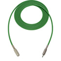 Photo of Sescom SC25MZMJZGN Audio Cable Canare Star-Quad 3.5mm TRS Balanced Male to 3.5mm TRS Balanced Female Green - 25 Foot