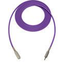 Photo of Sescom SC3MZMJZPE Audio Cable Canare Star-Quad 3.5mm TRS Male to Female Purple - 3 Foot