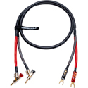 Photo of Sescom Audiophile Speaker Cable Canare 4S11 Banana Plug to 5/16 Spade - 15 Foot