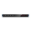 Science Image Flow Edge 4-Channel Rack-mount Up/Down/Cross Converter with Fiber TX/RX and Analog Audio In/Out