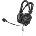 Sennheiser HMD 27 Dual-Ear Commentator/Audio Engineer Headset with Dynamic Mic & Switchable ActiveGard - No Cable