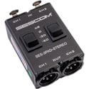 Sescom 2 Channel XLR Mic Pad with 0dB/-30dB/-60dB Adjustable Attenuation