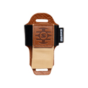 Photo of Shure SH-BODYPACK-PTN-L Premium Tan Leather Wireless Bodypack Transmitter Pouch