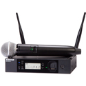 Photo of Shure GLXD24R+ Dual-Band Wireless Vocal Rack System with SM58 Microphone & SB904 Li-Ion Battery - Z3 2.4 & 5.8GHz