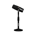 Photo of Shure MV7+ Hybrid XLR/USB-C Dynamic Microphone for Podcasting Streaming and Home Recording - Black w/ Mic Stand