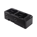 Shure SBC240 2-Bay Networked Charging Dock for SB910 and SB920A Batteries - Power Supply Included - TAA Compliant