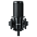 Shure SM4 Dual-Diaphragm Home Recording Condenser Mic Kit with Shock Mount/Magnetic Pop Filter/Carrying Case - Black