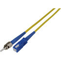 Photo of Camplex Premium Bend Tolerant Fiber Patch Cable Single Mode Simplex ST to SC - Yellow - 15 Meter