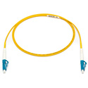 Photo of Camplex Premium Bend Tolerant Armored Fiber Patch Cable Single Mode Simplex LC to LC - Yellow - 2 Meter