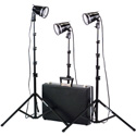 Photo of Smith Victor 401402 3 Light 1800-Watt Portable Attache Kit with Hard Case