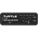 Turtle TAV-D2LDE Dante Dual Channel Analog Line Output Adapter with Gain Controls - TAA Compliant