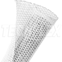 Photo of Techflex F6N1.50 1.5-Inch F6 Flexo Non-Expandable Self-Wrapping/Split Tube - White - 25-Foot