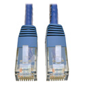 Photo of Tripp Lite N200-050-BL Cat6 UTP Gigabit Molded Patch Cable (RJ45 M/M) - Blue - 50 Foot