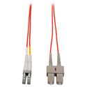 Photo of Tripp Lite N316-25M Duplex Multimode 62.5/125 Fiber Patch Cable (LC/SC) 80 Feet