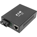 Photo of Tripp Lite N785-P01-SC-SM1 Singlemode Fiber to Ethernet Transceiver - PoE 10/100/1000 SC - 1310nm - 12.4 Mile Range