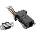 Photo of Tripp Lite P440-89FF DB9 to RJ45 Modular Serial Adapter F/F - RS-232/RS-422/RS-485