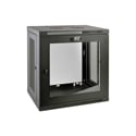 Tripp Lite 12U Low-Profile Wall-Mount Rack Enclosure Cabinet - B-Stock (Damaged in Shipping but Functional)