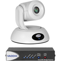 Photo of Vaddio 999-99600-270W RoboSHOT 12E HDBT 12x PTZ Camera & OneLINK Bridge Express System HDbaseT/HDMI/IP H.264 - White