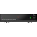 VigilLink VLDT-A2AM150 2-Channel 150 Watt Class D Audio Amplifier with Dante and Built-in Audio DSP - 4 / 8 Ohm