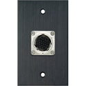 Photo of My Custom Shop WPBA-1135 1-Gang Black Anodized Wall Plate with EIAJ 26-Pin Female Connector