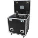 ProX XS-UTL243036W MK2 TruckPax Utility ATA Flight Case Truck Storage Road Case with Dividers Tray & 4 Inch Casters